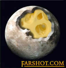 Proof of Cheese on the Moon!